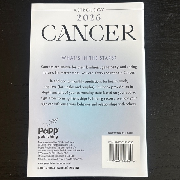 Astrology 2026 Cancer Book♋️ - Picture 2 of 3